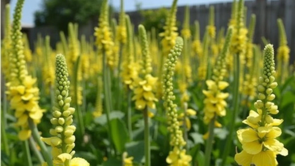 mullein Verbascum thapus