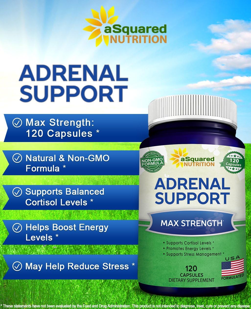 Adrenal Support Cortisol Manager